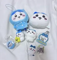 ハチワレ　パジャマパーティ　ガチャ　キーホルダー　アクスタ　バッジ　マスコット