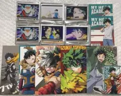 緑谷　場面写アクリルブロック　ほか　グッズセット ヒロアカ　ヒロプラ