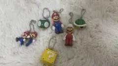 マリオキャラクター ストラップ 6個セット