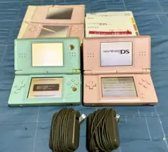 DS light 本体 純正 ケーブル 充電器 箱 説明書 2台 セット