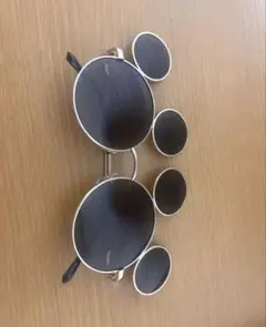 ミッキー ゴールドフレームサングラス