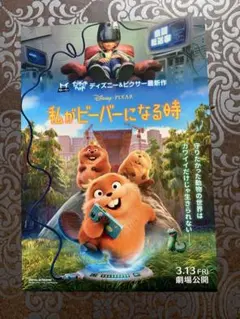 映画私がビーバーになる時　フライヤー