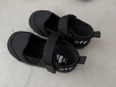 キッズサンダル 16.0 水陸両用　ブラック