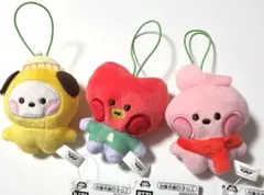 BT21 ミニぬいぐるみマスコット　CHIMMY TATA COOKY