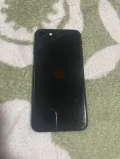 iPhone SE2 64GB ブラック ジャンク 画面割れ 利用制限○ - メルカリ
