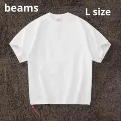 【新品】beams Japanビームス　ヘビーウェイト　Tシャツ　白Lのサムネイル