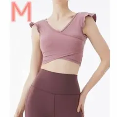 スタイルよく見える♡ヨガウェア♡ピラティスウェア♡タンクトップ♡ブラトップ