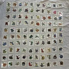 ポケモンパンシール　セット売り100枚