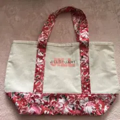 JILL STUART フラワープリント トートバッグ