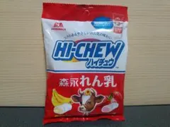 森永製菓 ハイチュウ 森永れん乳バナナ味＆いちご味 期間限定〜森永のれん乳入り〜