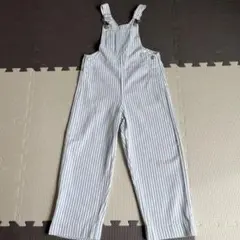 ZARA ストライプオーバーオール 116cm