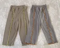 Markey’s メローフレアパンツ 2枚セット売り 100