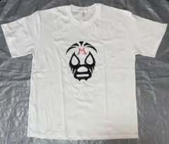 ルチャリブレ ミルマスカラス マスクデザイン Tシャツ ホワイト 3XLのサムネイル