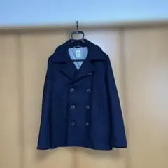 【値下げ】HARVARD ネイビー ピーコート LARGE メンズレディース