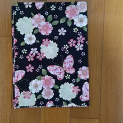 和柄生地　花　蝶