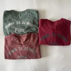 COMME CA DU MODE コムサ　スウェット　長袖　ロンT まとめ売り