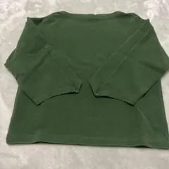 RNA グリーン 七分袖カットソー レディース　M