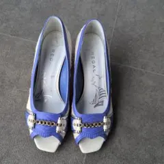 REGAL　オープントゥ　パンプス　23.5cm