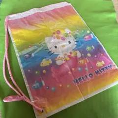 ハローキティ ナップザック　ビニール