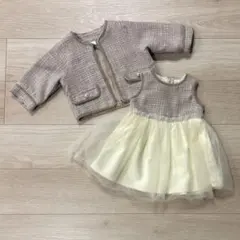 バースデイ　コトリ　フォーマルウェア　女の子　80