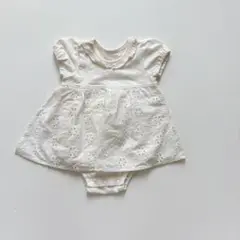 bershka ベルシュカ　ワンピース　ロンパース　レース　80