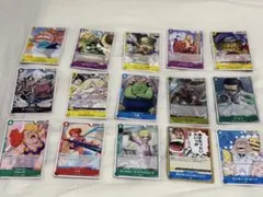 ワンピース トレーディングカードセット① 15枚まとめ売り