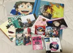 ヒロアカ 原画展 缶バッジ 文房具カフェ アニメイト 映画 キャラポップ 轟