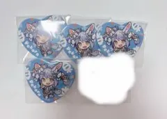 きゅるるん大作戦兎田ぺこら ハート型缶バッジ 3個セット - メルカリ