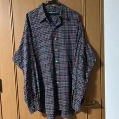 Ralph Lauren チェック柄ネルシャツ XLのサムネイル