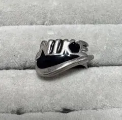 90s OLD NIKE vintage リング 指輪 フリーサイズ シルバーのサムネイル