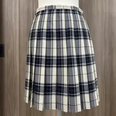 EASTBOY Venusチェック柄プリーツスカート 13号
