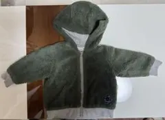 branshes フリースフード付きアウター