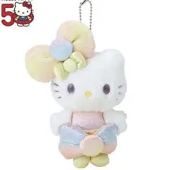 ハローミミィ サンリオ ミミィ 50周年 マスコット　キーホルダー ぬいぐるみ