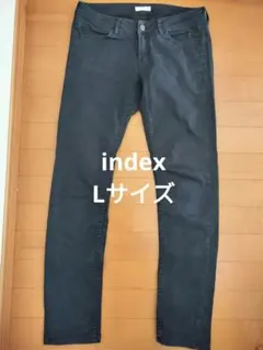 index　Lサイズ　ズボン　黒のサムネイル