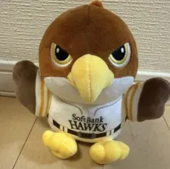 福岡ソフトバンクホークス 宮崎キャンプ 鷹ぬいぐるみくじ 2等（約40cm） ソフトバンクホークス 宮崎キャンプ 鷹 ぬいぐるみ 鷹ぬいぐるみくじ 3