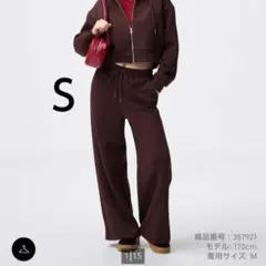 GU　パフスウェットバギーパンツ　Sサイズ　標準丈