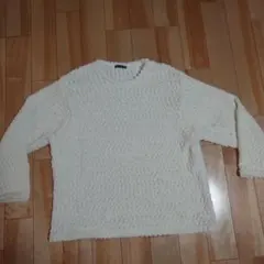 美品ZARA　レディース　ホワイトトップス