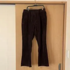 コーデュロイパンツ ダークブラウン
