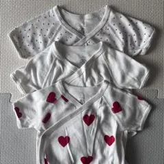 プチバトー 肌着3枚セット 12m/74cm