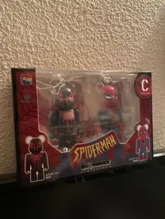スパイダーマン ハッピーくじ ベアブリック ペアボックス賞 C
