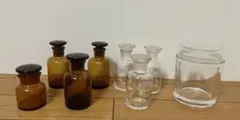 アンティーク　薬剤瓶　ガラスポット　合計8個セット
