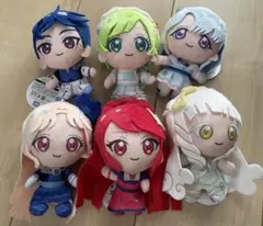 モーリーファンタジー限定 ひみつのアイプリ ぬいぐるみ マスコット セット非売品