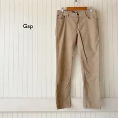 ギャップ コーデュロイパンツ ボーイフレンド ベージュ カジュアル 定番 人気