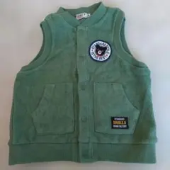 DOUBLE.B グリーン ベスト 90