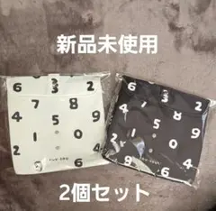 SOU-SOU 数字プリント保冷ポーチ 2個セット
