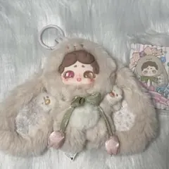 Lucky Deer Nai おやすみうさぎ 秘密花園シリーズ ベージュ　春山