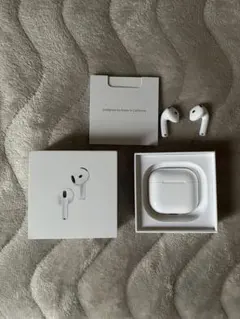 AirPods4 アクティブノイズキャンセリング機能搭載