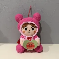 それいけ！アンパンマン ころふわ カラフルハートぬいぐるみ あかちゃんまん