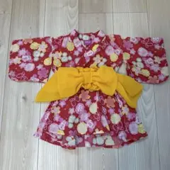 ミニー ワンピース浴衣 80