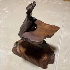 深谷木工製　天然木 花台 飾り台 一枚板 盆栽台 深谷木工製 天然木 花台 飾り台 一枚板 盆栽台 - メルカリ